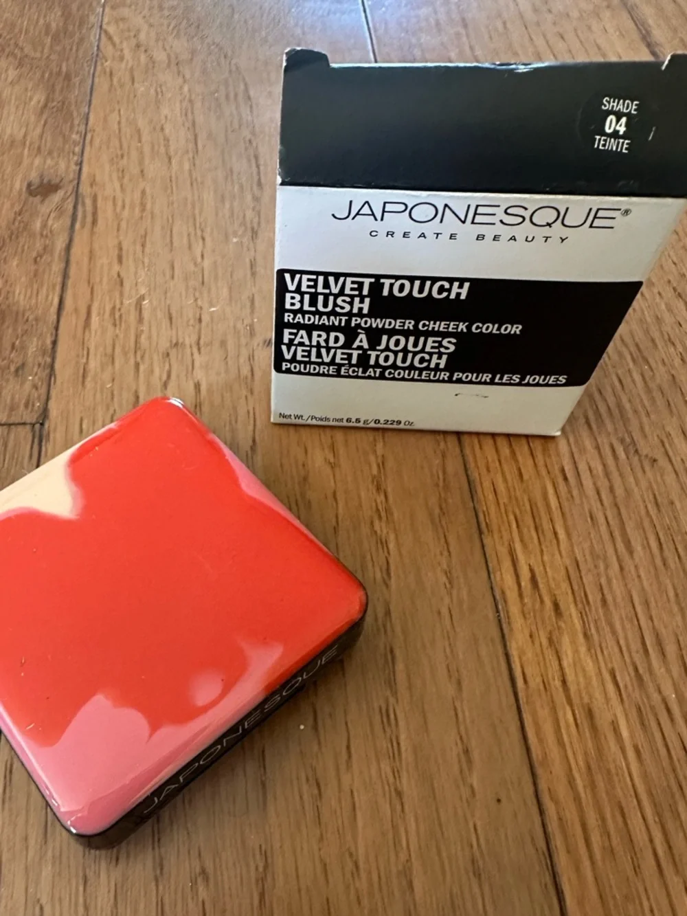 Japonesque Velvet Touch Blush Shade 4 NIB RARE Discontinued Color Made In Italy‎